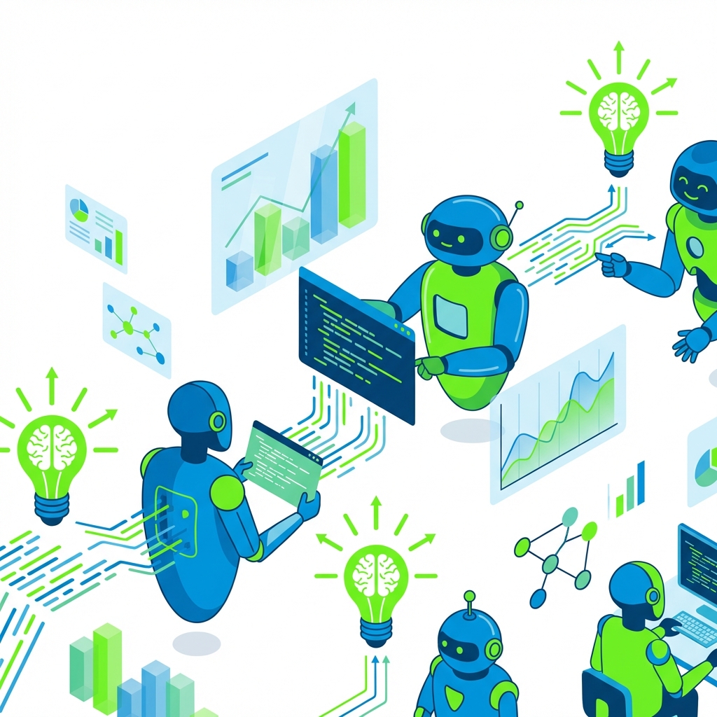 Advanced IT Analytics Illustration