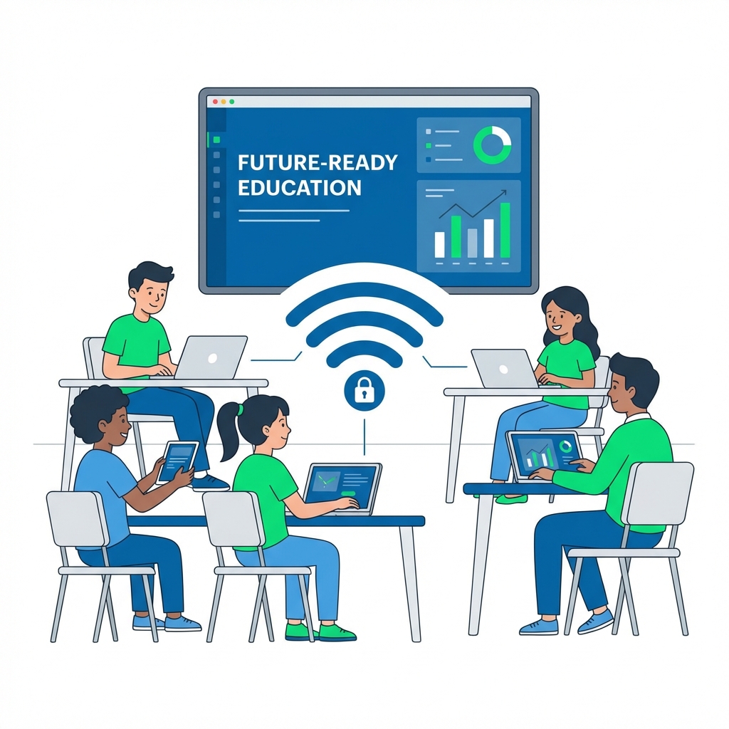 Education IT Illustration