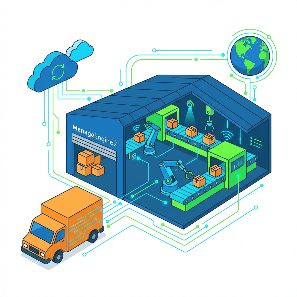 Logistics & Transportation Illustration