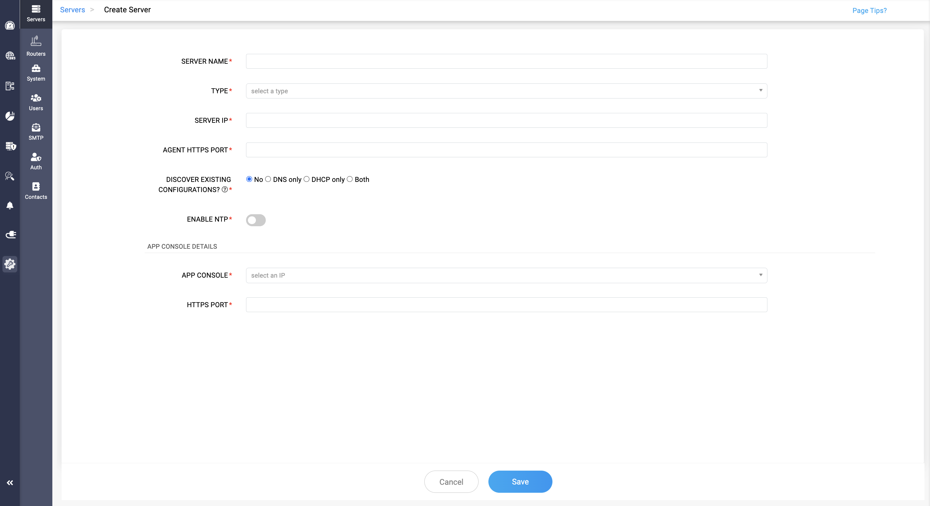 DDI Central Dashboard